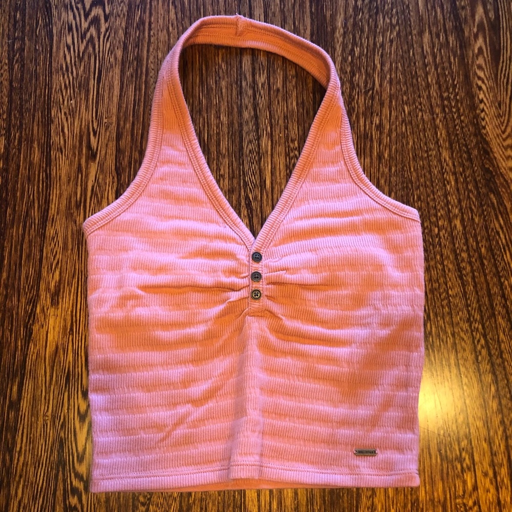 Pink American Eagle halter top